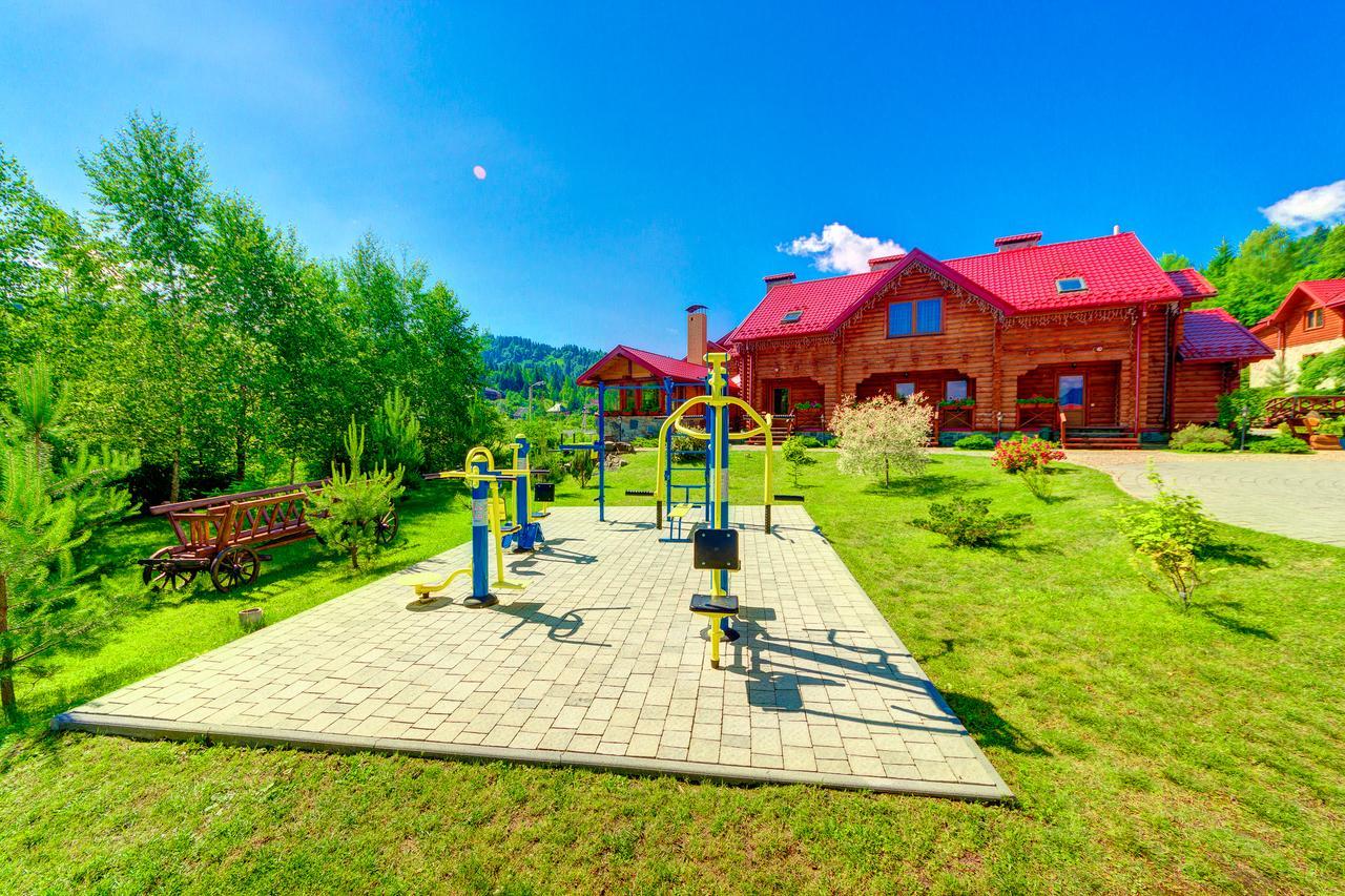 Slovyanka Hotel Slavske Bagian luar foto
